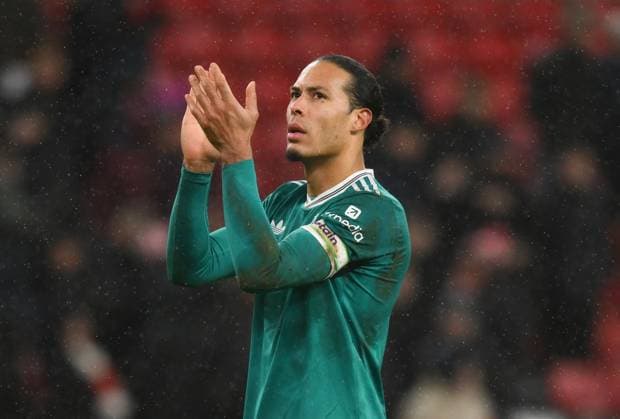 Virgil van Dijk of Liverpool celebrates after full time Sunderland v Liverpool, Premier League, Football, Stadium of Light, Sunderland, UK - 11 Feb 2026Sunderland Stadium of Light United Kingdom EDITORIAL USE ONLY No use with unauthorised audio, video, data, fixture lists, club league logos or live services. Online in-match use limited to 120 images, no video emulation. No use in betting, games or single club league player publications. Copyright: xRichardxLee Shutterstockx 16540365aa