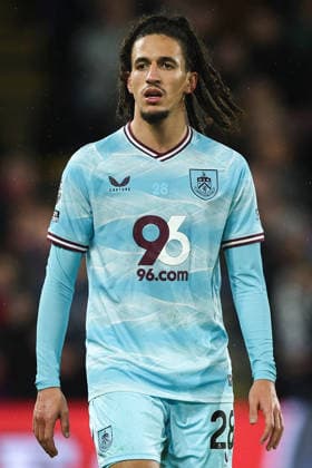11th February 2026; Selhurst Park, Selhurst, London, England; Premier League Football, Crystal Palace versus Burnley; Hannibal Mejbri of Burnley  IanxStephen Content restricted for UK based newspaper