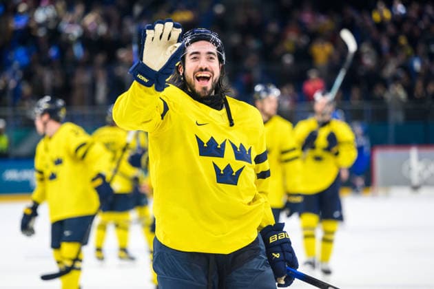 260211 Mika Zibanejad of Sweden celebrates after the men s Ice hockey, Eishockey game between Sweden and Italy during day 5 of the 2026 Winter Olympics on February 11, 2026 in Milan. Photo: Carl Sandin BILDBYRAN kod CS CS0870 ishockey ice hockey Olympic Games, Olympische Spiele, Olympia, OS olympics winter olympics os ol olympiska spel vinter-os olympiske leker milano cortina 2026 milan cortina 2026 milano cortina 2026 olympic games milano cortina 2026 winter olympic games milano cortina-os milano cortina-ol vinter-ol 5 bbeng sverige sweden italien italy jubel *** 260211 Mika Zibanejad of Sweden celebrates after the men s ice hockey game between Sweden and Italy during day 5 of the 2026 Winter Olympics on February 11, 2026 in Milan Photo Carl Sandin BILDBYRAN kod CS CS0870 ishockey ice hockey olympic games olympics winter olympics os ol olympiska spel vinter os olympiske leker milano cortina 2026 milan cortina 2026 milano cortina 2026 olympic games milano cortina 2026 winter olympic games milano cortina os milano cortina ol vinter ol 5 bbeng sverige sweden italien italy jubel  Copyright: CARLxSANDIN BB260211CS212