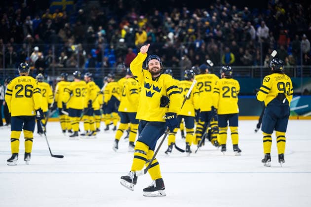 260211 Rasmus Andersson of Sweden after the men s Ice hockey, Eishockey game between Sweden and Italy during day 5 of the 2026 Winter Olympics on February 11, 2026 in Milan. Photo: Carl Sandin BILDBYRAN kod CS CS0870 ishockey ice hockey Olympic Games, Olympische Spiele, Olympia, OS olympics winter olympics os ol olympiska spel vinter-os olympiske leker milano cortina 2026 milan cortina 2026 milano cortina 2026 olympic games milano cortina 2026 winter olympic games milano cortina-os milano cortina-ol vinter-ol 5 bbeng sverige sweden italien italy jubel *** 260211 Rasmus Andersson of Sweden after the men s ice hockey game between Sweden and Italy during day 5 of the 2026 Winter Olympics on February 11, 2026 in Milan Photo Carl Sandin BILDBYRAN kod CS CS0870 ishockey ice hockey olympic games olympics winter olympics os ol olympiska spel vinter os olympiske leker milano cortina 2026 milan cortina 2026 milano cortina 2026 olympic games milano cortina 2026 winter olympic games milano cortina os milano cortina ol vinter ol 5 bbeng sverige sweden italien italy jubel  Copyright: CARLxSANDIN BB260211CS213