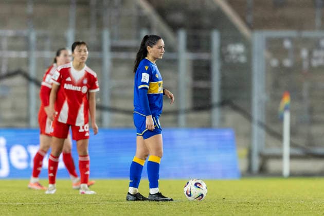Google Pixel Frauen-Bundesliga: FC Carl Zeiss Jena vs. FC Bayern München; Jena; 11.02.2026 Olivia Alcaide ( 9; FC Carl Zeiss Jena) Google Pixel Frauen-Bundesliga: FC Carl Zeiss Jena vs. FC Bayern München; ad hoc arena im Ernst-Abbe-Sportfeld; 11.02.2026 DFB REGULATIONS PROHIBIT ANY USE OF PHOTOGRAPHS AS IMAGE SEQUENCES AND OR QUASI-VIDEO. Copyright: xBEAUTIFULxSPORTS Duehringx