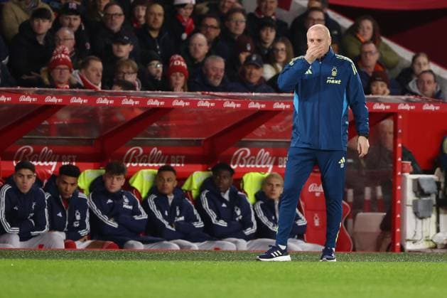 Sean Dyche Manager of Nottingham Forest Nottingham Forest v Wolverhampton Wanderers, Premier League, Football, City Ground, Nottingham, UK - 11 Feb 2026Nottingham City Ground United Kingdom EDITORIAL USE ONLY No use with unauthorised audio, video, data, fixture lists, club league logos or live services. Online in-match use limited to 120 images, no video emulation. No use in betting, games or single club league player publications. Copyright: xRyanxBrowne Shutterstockx 16540355ed
