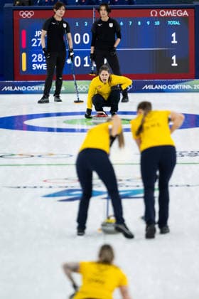 260212 Anna Hasselborg of Sweden compete in a women s round robin curling match between Japan and Sweden during day 6 of the 2026 Winter Olympics on February 12, 2026 in Cortina. Photo: Joel Marklund BILDBYRAN kod JM JE0118 bbeng curling Olympic Games, Olympische Spiele, Olympia, OS olympics winter olympics os ol olympiska spel vinter-os olympiske leker milano cortina 2026 milan cortina 2026 milano cortina 2026 olympic games milano cortina 2026 winter olympic games milano cortina-os milano cortina-ol vinter-ol dam *** 260212 Anna Hasselborg of Sweden compete in a women s round robin curling match between Japan and Sweden during day 6 of the 2026 Winter Olympics on February 12, 2026 in Cortina Photo Joel Marklund BILDBYRAN code JM JE0118 bbeng curling olympic games olympics winter olympics os ol olympiska spel vinter os olympiske leker milano cortina 2026 milan cortina 2026 milano cortina 2026 olympic games milano cortina 2026 winter olympic games milano cortina os milano cortina ol vinter ol dam  Copyright: JOELxMARKLUND BB260212JM012