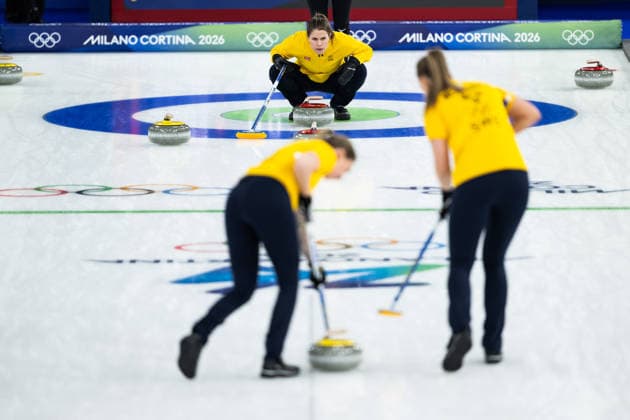 260212 Anna Hasselborg of Sweden compete in a women s round robin curling match between Japan and Sweden during day 6 of the 2026 Winter Olympics on February 12, 2026 in Cortina. Photo: Joel Marklund BILDBYRAN kod JM JE0118 bbeng curling Olympic Games, Olympische Spiele, Olympia, OS olympics winter olympics os ol olympiska spel vinter-os olympiske leker milano cortina 2026 milan cortina 2026 milano cortina 2026 olympic games milano cortina 2026 winter olympic games milano cortina-os milano cortina-ol vinter-ol dam *** 260212 Anna Hasselborg of Sweden compete in a women s round robin curling match between Japan and Sweden during day 6 of the 2026 Winter Olympics on February 12, 2026 in Cortina Photo Joel Marklund BILDBYRAN code JM JE0118 bbeng curling olympic games olympics winter olympics os ol olympiska spel vinter os olympiske leker milano cortina 2026 milan cortina 2026 milano cortina 2026 olympic games milano cortina 2026 winter olympic games milano cortina os milano cortina ol vinter ol dam  Copyright: JOELxMARKLUND BB260212JM013