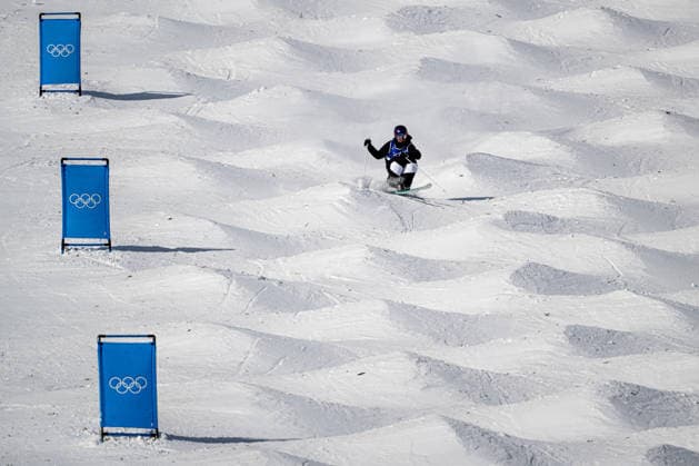 XXV Winter Olympic Games, Olympische Spiele, Olympia, OS in Livigno, Italy, on February 12, 2026. Freestyle Skiing Men s Moguls,Qualification. Matyas Kroupa from Czech Republic. (CTKxPhoto DavidxTanecek) CTKPhotoP2026021203693  CTKPhotoP2026021203693