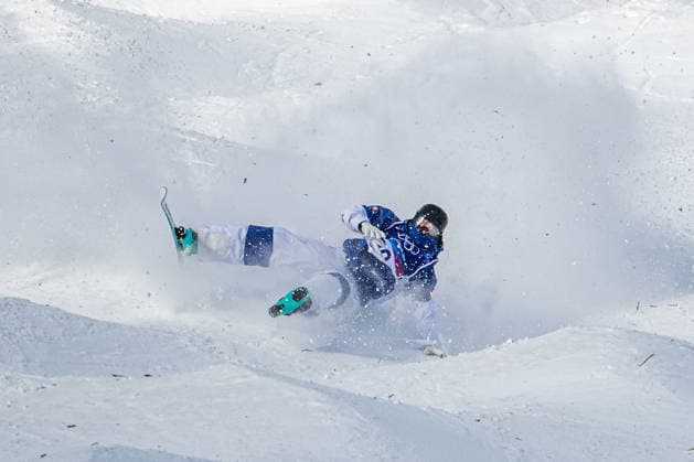 XXV Winter Olympic Games, Olympische Spiele, Olympia, OS in Livigno, Italy, on February 12, 2026. Freestyle Skiing Men s Moguls,Qualification. Rasmus Stegfeldt from Sweden. (CTKxPhoto DavidxTanecek) CTKPhotoP2026021203807  CTKPhotoP2026021203807