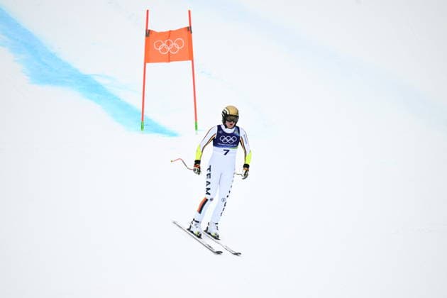 Cortina, ITALY 20260212 Emma Aicher, Germany, skied during the women s Super-G in Cortina during the Winter Olympics in Milan Cortina, Italy. *** The image is included in the SPORTS PACKAGE. For others PAYMENT IMAGE *** Cortina ITALY x10050x *** Cortina, ITALY 20260212 Emma Aicher, Germany, skied during the women s Super G in Cortina during the Winter Olympics in Milan Cortina, Italy The image is included in the SPORTS PACKAGE For others PAYMENT IMAGE Cortina ITALY x10050x  Copyright: xPontusxLundahl TTx 2026 OLYMPIC SKIING WOMEN S SUPER-G