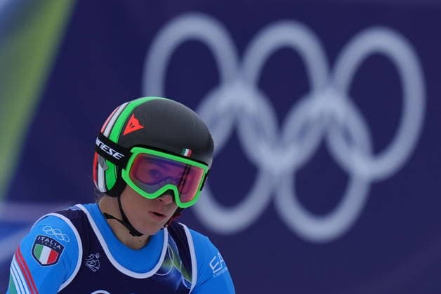 Italy s Sofia Goggia during an alpine ski, women s super-G race, at the 2026 Winter Olympics, in Cortina d Ampezzo, Italy, Thursday, Feb. 12, 2026 (Photo Spada LaPresse)  Copyright: xSpada LaPressex