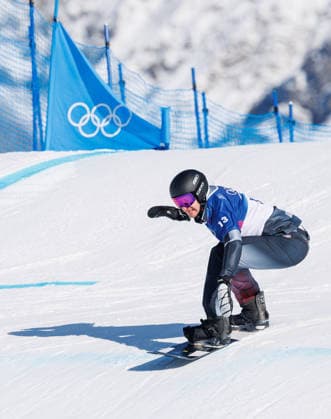 OLYMPICS - Winter Olympic Games, Olympische Spiele, Olympia, OS Milano Cortina 2026 LIVIGNO,ITALY,12.FEB.26 - OLYMPICS, SNOWBOARD - Winter Olympic Games Milano Cortina 2026, Snowboard Cross, men, qualification. Image shows Alessandro Haemmerle (AUT).  GEPAxpictures xHaraldxSteiner