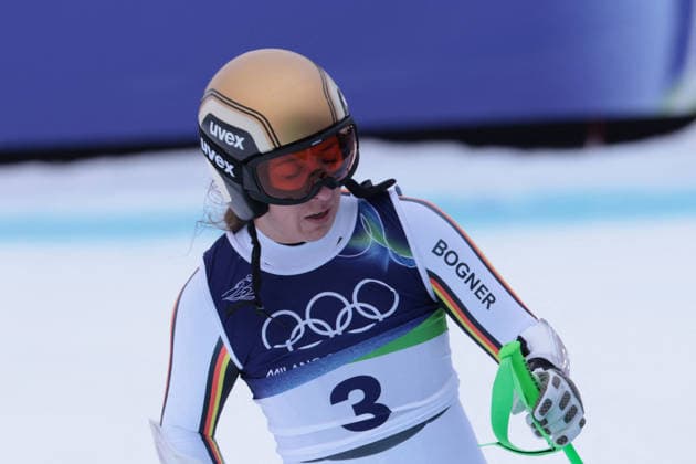 GIOCHI OLIMPICI - Olimpiadi Invernali Milano-Cortina 2026 - Alpine Skiing Women s Super-G Kira Weidle-Winkelmann (GER) during the Olympic Winter games, Winterspiele,Spiele, Summer games Milano-Cortina 2026, Alpine Skiing Women s Super-G on February 12, 2026 at Tofane Alpine Skiing Centre in Cortina D Ampezzo Cortina D Ampezzo Italy  Copyright: xIPAxSport ABACAx