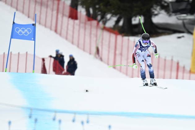 Cortina, ITALY 20260212 Kajsa Vickhoff Lie, Norway, during the women s Super-G in Cortina during the Winter Olympics in Milan Cortina, Italy. *** The image is included in the SPORTS PACKAGE. For others PAYMENT IMAGE *** Cortina ITALY x10050x *** Cortina, ITALY 20260212 Kajsa Vickhoff Lie, Norway, during the women s Super G in Cortina during the Winter Olympics in Milan Cortina, Italy The image is included in the SPORTS PACKAGE For others PAYMENT IMAGE Cortina ITALY x10050x  Copyright: xPontusxLundahl TTx 2026 OLYMPIC SKIING WOMEN S SUPER-G
