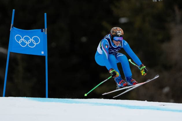 Alpine Skiing - Milano Cortina 2026 Winter Olympics: Day 6 Federica Brignone during Milano Cortina 2026 Winter Olympics Women™s Super-G in Tofane Alpine Skiing Centre Cortina D Ampezzo on February 12, 2026 Cortina D Ampezzo Italy  Copyright: xFotoxOlimpikx originalFilename:jastrzebowski-alpinesk260212_npQcd.jpg