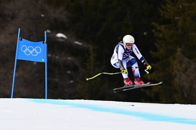 XXV Winter Olympic Games, Olympische Spiele, Olympia, OS in Cortina d Ampezzo, Italy, on February 12, 2026. Alpine Skiing Women s Super-G. Elisa Maria Negri from Czech Republic. (CTKxPhoto OndrejxDeml) CTKPhotoP2026021205152  CTKPhotoP2026021205152