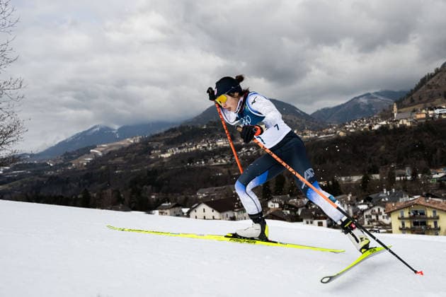 260212 Masae Tsuchiya of Japan competes in the women s 10km free technique individual start cross-country skiing race during day 6 of the 2026 Winter Olympics on February 12, 2026 in Val di Fiemme. Photo: Maxim Thore BILDBYRAN kod MT MT0975 skidor cross-country skiing langrenn Olympic Games, Olympische Spiele, Olympia, OS olympics winter olympics os ol olympiska spel vinter-os olympiske leker milano cortina 2026 milan cortina 2026 milano cortina 2026 olympic games milano cortina 2026 winter olympic games milano cortina-os milano cortina-ol vinter-ol 6 bbeng individuell start 10 km *** 260212 Masae Tsuchiya of Japan competes in the women s 10km free technique individual start cross country skiing race during day 6 of the 2026 Winter Olympics on February 12, 2026 in Val di Fiemme Photo Maxim Thore BILDBYRAN kod MT MT0975 skidor cross country skiing langrenn olympic games olympics winter olympics os ol olympiska spel vinter os olympiske leker milano cortina 2026 milan cortina 2026 milano cortina 2026 olympic games milano cortina 2026 winter olympic games milano cortina os milano cortina ol vinter ol 6 bbeng individuell start 10 km  Copyright: MAXIMxTHORE BB260212MT004