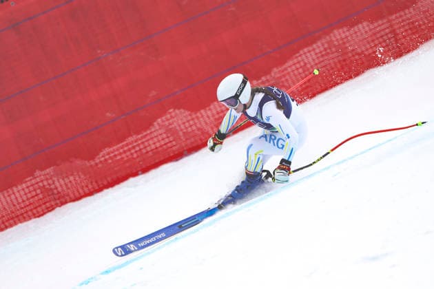 OLYMPICS - Winter Olympic Games, Olympische Spiele, Olympia, OS Milano Cortina 2026 CORTINA D AMPEZZO,ITALY,12.FEB.26 - OLYMPICS, ALPINE SKIING - Winter Olympic Games Milano Cortina 2026, Super G, women. Image shows Francesca Baruzzi Farriol (ARG).  GEPAxpictures xMaticxKlansek