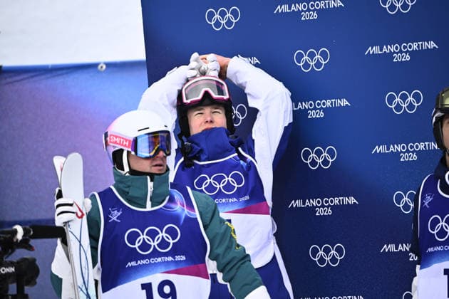 LIVIGNO, ITALY 20260212 Walter Wallberg came in fourth place here with Ikuma Horishima, Japan who came in third place in the men s moguls final during the Winter Olympics in Livigno, Italy. *** The image is included in the SPORTS PACKAGE. For others PAYMENT IMAGE *** LIVIGNO ITALY x10080x *** LIVIGNO, ITALY 20260212 Walter Wallberg came in fourth place here with Ikuma Horishima, Japan who came in third place in the men s moguls final during the Winter Olympics in Livigno, Italy The image is included in the SPORTS PACKAGE For others PAYMENT IMAGE LIVIGNO ITALY x10080x  Copyright: xFredrikxSandberg TTx 2026 OLYMPICS MOGUL FINAL