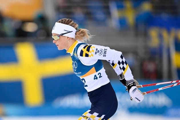 VAL DI FIEMME, ITALIEN 20260212 Frida Karlsson i damernas 10 km fristil under vinter-OS i Val di Fiemme, Italien. *** Bilden ingar i SPORTPAKET. För övriga BETALBILD *** VAL DI FIEMME ITALIEN x10430x *** VAL DI FIEMME, ITALY 20260212 Frida Karlsson in the womens 10 km freestyle during the Winter Olympics in Val di Fiemme, Italy Picture in SPORTPAKET For others PAYPICTURE VAL DI FIEMME ITALY x10430x  Copyright: xChristinexOlsson TTx OS 2026 SKIDOR 10 KM FRISTIL DAM