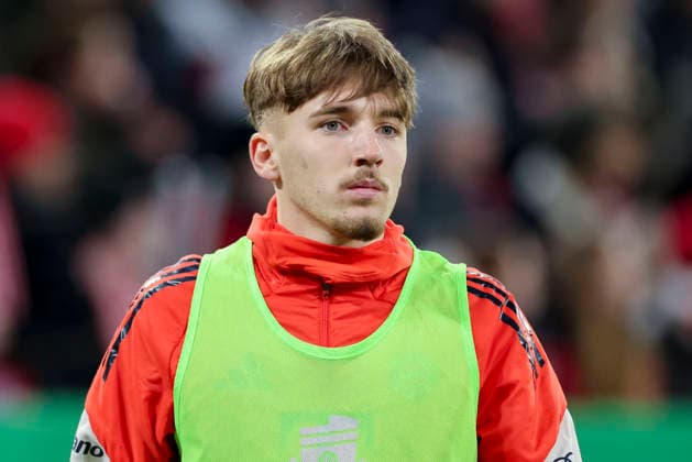 Lennart Karl (FC Bayern Muenchen) schaut enttaeuscht, DFB-Pokal, FC Bayern Muenchen v RB Leipzig, Allianz Arena am 11. February 2026 in Muenchen, Deutschland. (Foto von Marco Steinbrenner DeFodi Images) Lennart Karl (FC Bayern Muenchen) looks dejected, DFB-Pokal, FC Bayern Muenchen v RB Leipzig, Allianz Arena, February 11, 2026 in Muenchen, Germany. (Photo by Marco Steinbrenner DeFodi Images) DFB DFL REGULATIONS PROHIBIT ANY USE OF PHOTOGRAPHS AS IMAGE SEQUENCES AND OR QUASI-VIDEO. - *** Lennart Karl FC Bayern Muenchen looks disappointed, DFB Pokal, FC Bayern Muenchen v RB Leipzig, Allianz Arena on February 11, 2026 in Muenchen, Germany Photo by Marco Steinbrenner DeFodi Images Lennart Karl FC Bayern Muenchen looks dejected, DFB Pokal, FC Bayern Muenchen v RB Leipzig, Allianz Arena, February 11, 2026 in Muenchen, Germany Photo by Marco Steinbrenner DeFodi Images DFB DFL REGULATIONS PROHIBIT ANY USE OF PHOTOGRAPHS AS IMAGE SEQUENCES AND OR QUASI VIDEO