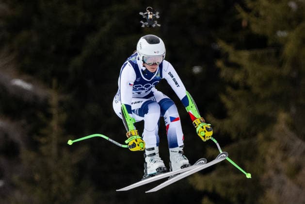 XXV Winter Olympic Games, Olympische Spiele, Olympia, OS in Cortina d Ampezzo, Italy, on February 12, 2026. Alpine Skiing Women s Super-G. Alena Labastova from Czech Republic. (CTKxPhoto OndrejxDeml) CTKPhotoP2026021205711  CTKPhotoP2026021205711