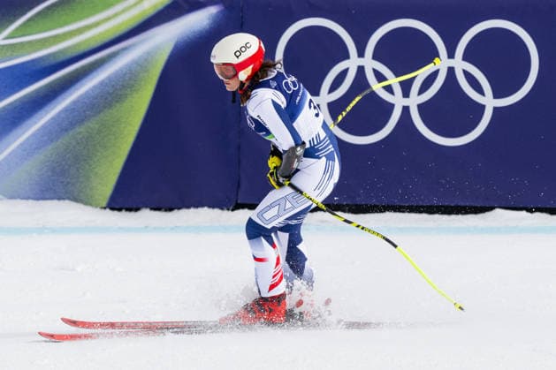 XXV Winter Olympic Games, Olympische Spiele, Olympia, OS in Cortina d Ampezzo, Italy, on February 12, 2026. Alpine Skiing Women s Super-G. Elisa Maria Negri from Czech Republic. (CTKxPhoto OndrejxDeml) CTKPhotoP2026021205739  CTKPhotoP2026021205739