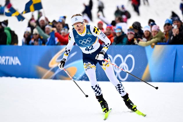 VAL DI FIEMME, ITALY 20260212 Frida Karlsson in the women s 10 km freestyle during the Winter Olympics in Val di Fiemme, Italy. *** The image is included in the SPORTS PACKAGE. For others PAYMENT IMAGE *** VAL DI FIEMME ITALY x10430x *** VAL DI FIEMME, ITALY 20260212 Frida Karlsson in the women s 10 km freestyle during the Winter Olympics in Val di Fiemme, Italy The image is included in the SPORTS PACKAGE For others PAYMENT IMAGE VAL DI FIEMME ITALY x10430x  Copyright: xChristinexOlsson TTx 2026 OLYMPICS SKIING 10 KM FREESTYLE WOMEN