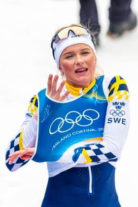 Winter Olympics in Milan Cortina 2026 Val di Fiemme, Italy 20260212. Frida Karlsson from Sweden during the women s cross-country 10 km skating at Lago di Tesero during the Winter Olympics in Milano Cortina 2026. Photo: Lise Aaserud NTB Val di Fiemme Italy EDITORIAL USE ONLY. RESTRICTED USE FOR BETTING COMPANIES Ref:_SPODtK506adapg.jpg *** Winter Olympics in Milan Cortina 2026 Val di Fiemme, Italy 20260212 Frida Karlsson from Sweden during the women s cross country 10 km skating at Lago di Tesero during the Winter Olympics in Milano Cortina 2026 Photo Lise Aaserud NTB Val di Fiemme Italy EDITORIAL USE ONLY RESTRICTED USE FOR BETTING COMPANIES  Copyright: xLisexAserudx xNTBx