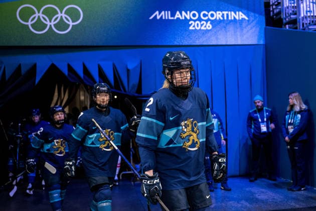 260212 Sini Karjalainen of Finland ahead of the women s Ice hockey, Eishockey game between Finland and Canada during day 6 of the 2026 Winter Olympics on February 12, 2026 in Milan. Photo: Emma Wallskog BILDBYRAN kod EW EW0630 ishockey ice hockey Olympic Games, Olympische Spiele, Olympia, OS olympics winter olympics os ol olympiska spel vinter-os olympiske leker milano cortina 2026 milan cortina 2026 milano cortina 2026 olympic games milano cortina 2026 winter olympic games milano cortina-os milano cortina-ol vinter-ol 6 bbeng dam kanada canada finland *** 260212 Sini Karjalainen of Finland ahead of the women s ice hockey game between Finland and Canada during day 6 of the 2026 Winter Olympics on February 12, 2026 in Milan Photo Emma Wallskog BILDBYRAN kod EW EW0630 ishockey ice hockey olympic games olympics winter olympics os ol olympiska spel vinter os olympiske leker milano cortina 2026 milan cortina 2026 milano cortina 2026 olympic games milano cortina 2026 winter olympic games milano cortina os milano cortina ol vinter ol 6 bbeng dam kanada canada finland  Copyright: EMMAxWALLSKOG BB260212EW042
