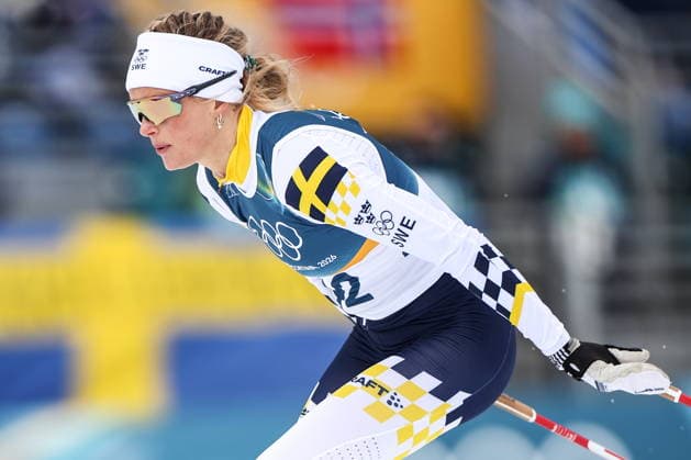 ITALY, TESERO - FEBRUARY 12, 2026: Frida Karlsson of Sweden competes in the women s 10km interval start free race at Tesero Cross-Country Stadium during the 2026 Winter Olympic Games, Olympische Spiele, Olympia, OS 2026 Winter Olympics: Cross-Country Skiing  - ZUMAt113 20260212_zaa_t113_206 Copyright: xPeterxKovalevx