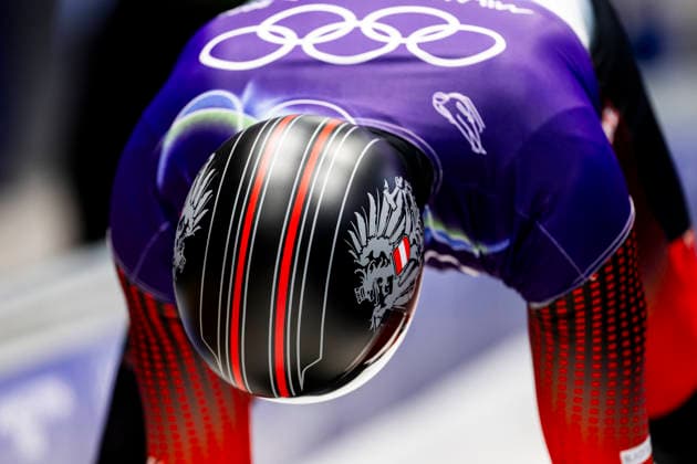 260212 Samuel Maier of Austria competes in men™s skeleton round 1 during day 6 of the 2026 Winter Olympics on February 12, 2026 in Cortina. Photo: Jon Olav Nesvold BILDBYRAN COP 217 JE0120 skeleton Olympic Games, Olympische Spiele, Olympia, OS olympics winter olympics os ol olympiska spel vinter-os olympiske leker milano cortina 2026 milan cortina 2026 milano cortina 2026 olympic games milano cortina 2026 winter olympic games milano cortina-os milano cortina-ol vinter-ol 6 bbeng *** 260212 Samuel Maier of Austria competes in men™s skeleton round 1 during day 6 of the 2026 Winter Olympics on February 12, 2026 in Cortina Photo Jon Olav Nesvold BILDBYRAN COP 217 JE0120 skeleton olympic games olympics winter olympics os ol olympiska spel vinter os olympiske leker milano cortina 2026 milan cortina 2026 milano cortina 2026 olympic games milano cortina 2026 winter olympic games milano cortina os milano cortina ol vinter ol 6 bbeng  Copyright: JONxOLAVxNESVOLD BB260212JE047