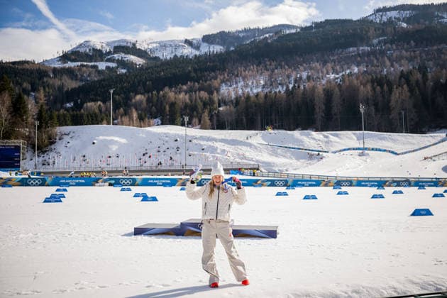 260212 Bronze medalist Jessie Diggins of the United States poses with her bronze medal after the women s 10km free technique individual start cross-country skiing race during day 6 of the 2026 Winter Olympics on February 12, 2026 in Val di Fiemme. Photo: Maxim Thore BILDBYRAN kod MT MT0975 skidor cross-country skiing langrenn Olympic Games, Olympische Spiele, Olympia, OS olympics winter olympics os ol olympiska spel vinter-os olympiske leker milano cortina 2026 milan cortina 2026 milano cortina 2026 olympic games milano cortina 2026 winter olympic games milano cortina-os milano cortina-ol vinter-ol 6 bbeng individuell start 10 km medal medalj Bronze brons *** 260212 Bronze medalist Jessie Diggins of the United States poses with her bronze medal after the women s 10km free technique individual start cross country skiing race during day 6 of the 2026 Winter Olympics on February 12, 2026 in Val di Fiemme Photo Maxim Thore BILDBYRAN code MT MT0975 skiing cross country skiing cross country olympic games olympics winter olympics os ol olympic games winter os olympic games milano cortina 2026 milan cortina 2026 milano cortina 2026 olympic games milano cortina 2026 winter olympic games milano cortina os milano cortina ol winter ol 6 bbeng individual start 10 km medal medal Bronze bronze  Copyright: MAXIMxTHORE BB260212MT111