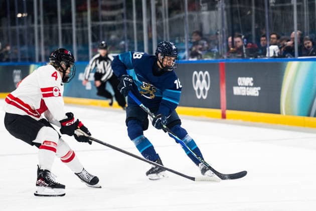 260212 Kati Tabin of Canada and Jenniina Nylund of Finland in the women s Ice hockey, Eishockey game between Finland and Canada during day 6 of the 2026 Winter Olympics on February 12, 2026 in Milan. Photo: Emma Wallskog BILDBYRAN kod EW EW0630 ishockey ice hockey Olympic Games, Olympische Spiele, Olympia, OS olympics winter olympics os ol olympiska spel vinter-os olympiske leker milano cortina 2026 milan cortina 2026 milano cortina 2026 olympic games milano cortina 2026 winter olympic games milano cortina-os milano cortina-ol vinter-ol 6 bbeng dam kanada canada finland *** 260212 Kati Tabin of Canada and Jenniina Nylund of Finland in the women s ice hockey game between Finland and Canada during day 6 of the 2026 Winter Olympics on February 12, 2026 in Milan Photo Emma Wallskog BILDBYRAN kod EW EW0630 ishockey ice hockey olympic games olympics winter olympics os ol olympiska spel vinter os olympiske leker milano cortina 2026 milan cortina 2026 milano cortina 2026 olympic games milano cortina 2026 winter olympic games milano cortina os milano cortina ol vinter ol 6 bbeng dam kanada canada finland  Copyright: EMMAxWALLSKOG BB260212EW059