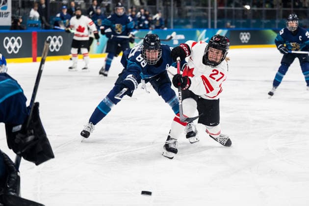 260212 Ronja Savolainen of Finland and Emma Maltais of Canada in the women s Ice hockey, Eishockey game between Finland and Canada during day 6 of the 2026 Winter Olympics on February 12, 2026 in Milan. Photo: Emma Wallskog BILDBYRAN kod EW EW0630 ishockey ice hockey Olympic Games, Olympische Spiele, Olympia, OS olympics winter olympics os ol olympiska spel vinter-os olympiske leker milano cortina 2026 milan cortina 2026 milano cortina 2026 olympic games milano cortina 2026 winter olympic games milano cortina-os milano cortina-ol vinter-ol 6 bbeng dam kanada canada finland *** 260212 Ronja Savolainen of Finland and Emma Maltais of Canada in the women s ice hockey game between Finland and Canada during day 6 of the 2026 Winter Olympics on February 12, 2026 in Milan Photo Emma Wallskog BILDBYRAN kod EW EW0630 ishockey ice hockey olympic games olympics winter olympics os ol olympiska spel vinter os olympiske leker milano cortina 2026 milan cortina 2026 milano cortina 2026 olympic games milano cortina 2026 winter olympic games milano cortina os milano cortina ol vinter ol 6 bbeng dam kanada canada finland  Copyright: EMMAxWALLSKOG BB260212EW063