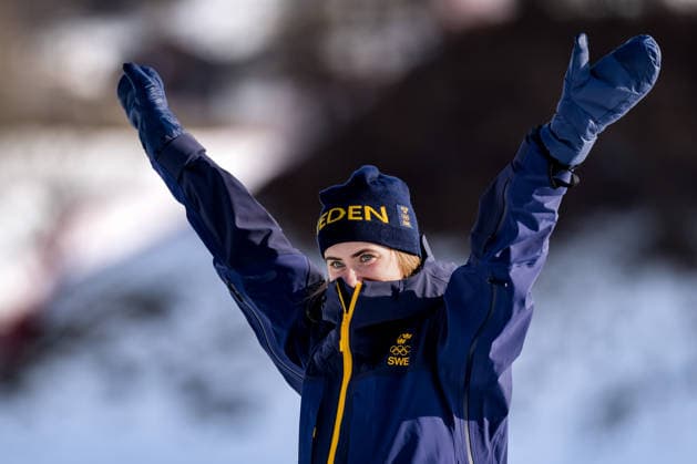 OLYMPICS - Winter Olympic Games, Olympische Spiele, Olympia, OS Milano Cortina 2026 TESERO,ITALY,12.FEB.26 - OLYMPICS, NORDIC SKIING, CROSS COUNTRY SKIING - Winter Olympic Games Milano Cortina 2026, 10km women, interval start free. Image shows Ebba Andersson (SWE).  GEPAxpictures xMatthiasxTrinkl