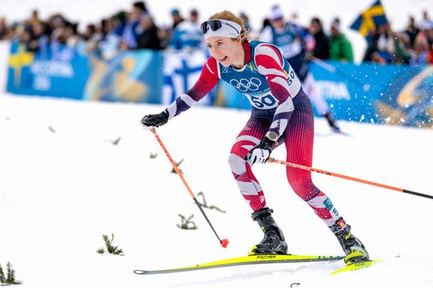 OLYMPICS - Winter Olympic Games, Olympische Spiele, Olympia, OS Milano Cortina 2026 TESERO,ITALY,12.FEB.26 - OLYMPICS, NORDIC SKIING, CROSS COUNTRY SKIING - Winter Olympic Games Milano Cortina 2026, 10km women, interval start free. Image shows Teresa Stadlober (AUT).  GEPAxpictures xMatthiasxTrinkl