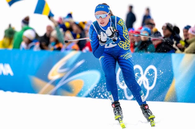 OLYMPICS - Winter Olympic Games, Olympische Spiele, Olympia, OS Milano Cortina 2026 TESERO,ITALY,12.FEB.26 - OLYMPICS, NORDIC SKIING, CROSS COUNTRY SKIING - Winter Olympic Games Milano Cortina 2026, 10km women, interval start free. Image shows Xeniya Shalygina (KAZ).  GEPAxpictures xMatthiasxTrinkl