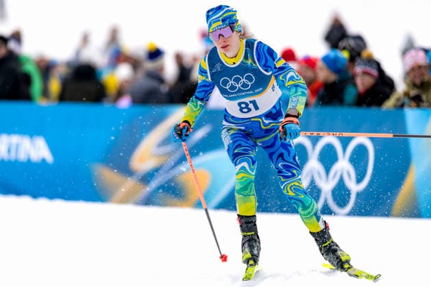 OLYMPICS - Winter Olympic Games, Olympische Spiele, Olympia, OS Milano Cortina 2026 TESERO,ITALY,12.FEB.26 - OLYMPICS, NORDIC SKIING, CROSS COUNTRY SKIING - Winter Olympic Games Milano Cortina 2026, 10km women, interval start free. Image shows Yelizaveta Nopriienko (UKR).  GEPAxpictures xMatthiasxTrinkl