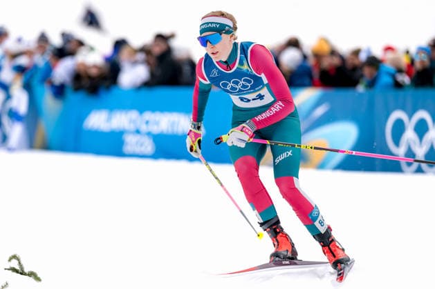 OLYMPICS - Winter Olympic Games, Olympische Spiele, Olympia, OS Milano Cortina 2026 TESERO,ITALY,12.FEB.26 - OLYMPICS, NORDIC SKIING, CROSS COUNTRY SKIING - Winter Olympic Games Milano Cortina 2026, 10km women, interval start free. Image shows Sara Ponya (HUN).  GEPAxpictures xMatthiasxTrinkl