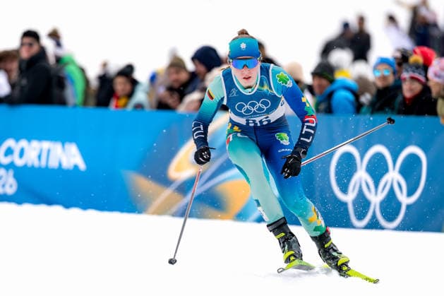 OLYMPICS - Winter Olympic Games, Olympische Spiele, Olympia, OS Milano Cortina 2026 TESERO,ITALY,12.FEB.26 - OLYMPICS, NORDIC SKIING, CROSS COUNTRY SKIING - Winter Olympic Games Milano Cortina 2026, 10km women, interval start free. Image shows Egle Savickaite (LTU).  GEPAxpictures xMatthiasxTrinkl
