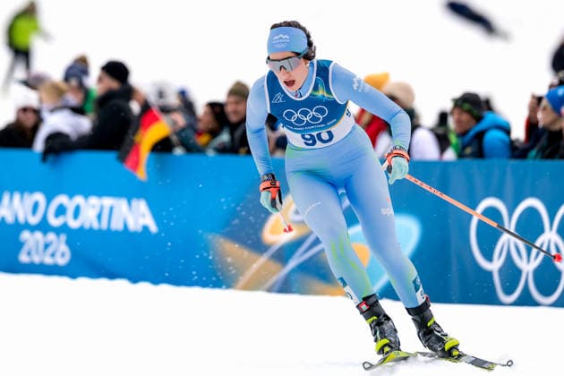 OLYMPICS - Winter Olympic Games, Olympische Spiele, Olympia, OS Milano Cortina 2026 TESERO,ITALY,12.FEB.26 - OLYMPICS, NORDIC SKIING, CROSS COUNTRY SKIING - Winter Olympic Games Milano Cortina 2026, 10km women, interval start free. Image shows Tia Janezic (SLO).  GEPAxpictures xMatthiasxTrinkl