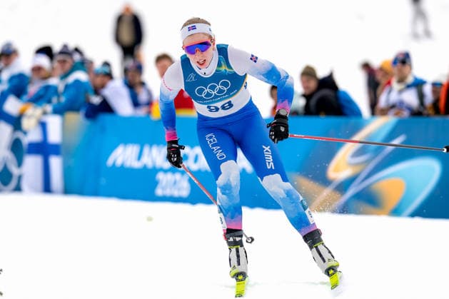 OLYMPICS - Winter Olympic Games, Olympische Spiele, Olympia, OS Milano Cortina 2026 TESERO,ITALY,12.FEB.26 - OLYMPICS, NORDIC SKIING, CROSS COUNTRY SKIING - Winter Olympic Games Milano Cortina 2026, 10km women, interval start free. Image shows Kristrun Gudnadottir (ISL).  GEPAxpictures xMatthiasxTrinkl