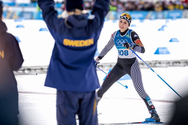 OLYMPICS - Winter Olympic Games, Olympische Spiele, Olympia, OS Milano Cortina 2026 TESERO,ITALY,12.FEB.26 - OLYMPICS, NORDIC SKIING, CROSS COUNTRY SKIING - Winter Olympic Games Milano Cortina 2026, 10km women, interval start free. Image shows Regina Martinez Lorenzo (MEX).  GEPAxpictures xMatthiasxTrinkl