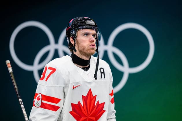 260212 Connor McDavid of Canada ahead of the men s Ice hockey, Eishockey game between Czech Republic and Canada during day 6 of the 2026 Winter Olympics on February 12, 2026 in Milan. Photo: Carl Sandin BILDBYRAN kod CS CS0874 ishockey ice hockey Olympic Games, Olympische Spiele, Olympia, OS olympics winter olympics os ol olympiska spel vinter-os olympiske leker milano cortina 2026 milan cortina 2026 milano cortina 2026 olympic games milano cortina 2026 winter olympic games milano cortina-os milano cortina-ol vinter-ol 6 bbeng tjeckien czech republic kanada canada *** 260212 Connor McDavid of Canada ahead of the men s ice hockey game between Czech Republic and Canada during day 6 of the 2026 Winter Olympics on February 12, 2026 in Milan Photo Carl Sandin BILDBYRAN code CS CS0874 ice hockey ice hockey olympic games olympics winter olympics os ol olympic games winter os olympic games milano cortina 2026 milan cortina 2026 milano cortina 2026 olympic games milano cortina 2026 winter olympic games milano cortina os milano cortina ol winter ol 6 bbeng czech republic kanada canada  Copyright: CARLxSANDIN BB260212CS075