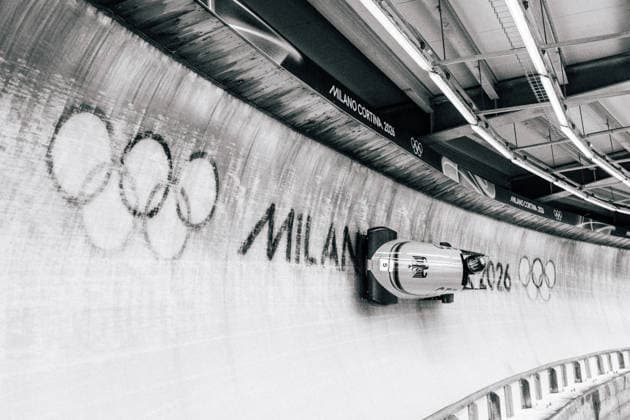 Laura Nolte ( Germany ), Women™s Monobob, Milano Cortina 2026 Olympic Games, Olympische Spiele, Olympia, OS 12-02-2026 *** Laura Nolte Germany , Women™s Monobob, Milano Cortina 2026 Olympic Games 12 02 2026 Copyright: HMBxMedia MarcxNiemeyer