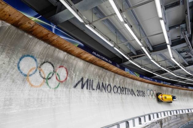 Kim Kalicki ( Germany ), Women™s Monobob, Milano Cortina 2026 Olympic Games, Olympische Spiele, Olympia, OS 12-02-2026 *** Kim Kalicki Germany , Women™s Monobob, Milano Cortina 2026 Olympic Games 12 02 2026 Copyright: HMBxMedia MarcxNiemeyer
