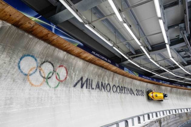 Kim Kalicki ( Germany ), Women™s Monobob, Milano Cortina 2026 Olympic Games, Olympische Spiele, Olympia, OS 12-02-2026 *** Kim Kalicki Germany , Women™s Monobob, Milano Cortina 2026 Olympic Games 12 02 2026 Copyright: HMBxMedia MarcxNiemeyer