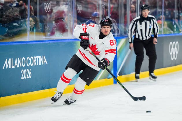 260212 Sidney Crosby of Canada in the men s Ice hockey, Eishockey game between Czech Republic and Canada during day 6 of the 2026 Winter Olympics on February 12, 2026 in Milan. Photo: Carl Sandin BILDBYRAN kod CS CS0874 ishockey ice hockey Olympic Games, Olympische Spiele, Olympia, OS olympics winter olympics os ol olympiska spel vinter-os olympiske leker milano cortina 2026 milan cortina 2026 milano cortina 2026 olympic games milano cortina 2026 winter olympic games milano cortina-os milano cortina-ol vinter-ol 6 bbeng tjeckien czech republic kanada canada *** 260212 Sidney Crosby of Canada in the men s ice hockey game between Czech Republic and Canada during day 6 of the 2026 Winter Olympics on February 12, 2026 in Milan Photo Carl Sandin BILDBYRAN kod CS CS0874 ishockey ice hockey olympic games olympics winter olympics os ol olympiska spel vinter os olympiske leker milano cortina 2026 milan cortina 2026 milano cortina 2026 olympic games milano cortina 2026 winter olympic games milano cortina os milano cortina ol vinter ol 6 bbeng tjeckien czech republic kanada canada  Copyright: CARLxSANDIN BB260212CS089