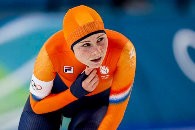 Marijke Groenewoud of the Netherlands looks exhausted after Women s 5000m, Milano Cortina 2026 Winter Olympics: Day 6, Speed skating, Eisschnelllauf - Milano Cortina 2026 Winter Olympics: Day 6, Milano Speed Skating Stadium, February 12, 2026, Milan, Italy.