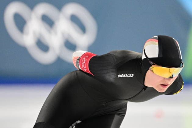 XXV Winter Olympic Games, Olympische Spiele, Olympia, OS Speed skating, Eisschnelllauf - women, 1000m in Milan, Italy, February 9, 2026. Maira Jasch of Germany. (CTKxPhoto MichalxKamaryt) CTKPhotoP2026021208745  CTKPhotoP2026021208745