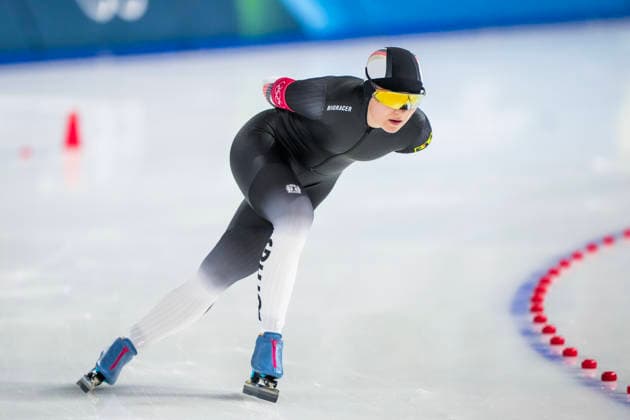 2026-02-12 - Milano Cortina 2026 Winter Olympics 5000m Women MILAN, ITALY - FEBRUARY 12: Maira Jasch of Germany during the 5000m Women of the Milano Cortina 2026 Winter Olympics at the Milano Speed skating, Eisschnelllauf Arena on February 12, 2026 in Milan, Italy Milan Milano Speed Skating Arena Italy Content not available for redistribution in The Netherlands directly or indirectly through any third parties. Copyright: xAndrexWeeningx