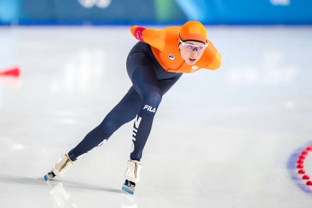 2026-02-12 - Milano Cortina 2026 Winter Olympics 5000m Women MILAN, ITALY - FEBRUARY 12: Merel Conijn of Netherlands during the 5000m Women of the Milano Cortina 2026 Winter Olympics at the Milano Speed skating, Eisschnelllauf Arena on February 12, 2026 in Milan, Italy Milan Milano Speed Skating Arena Italy Content not available for redistribution in The Netherlands directly or indirectly through any third parties. Copyright: xAndrexWeeningx